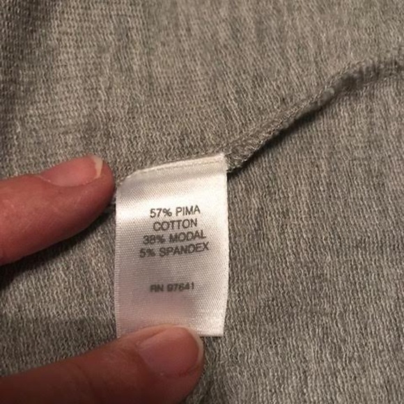 PURE JILL GRAY TUNIC POCKET DRESS SZ. S/P - Picture 6 of 6